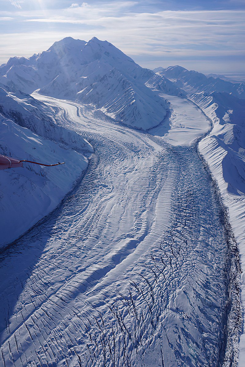 Denali glacier